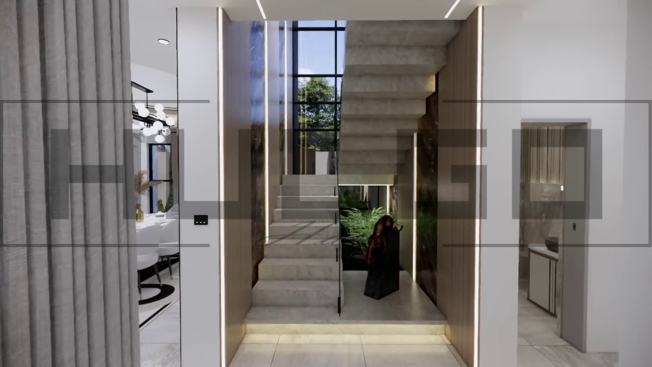 H096 Proiect P+1 22x20m 895mp - HULGO Haus | Proiecte de Case Moderne, Exclusiviste și Funcționale, Design Premium pentru Locuințe de Lux și Eficiență Maximă [44]