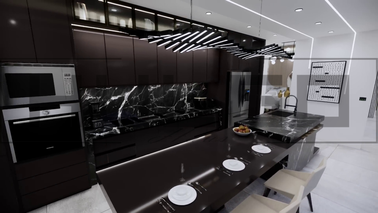 H096 Proiect P+1 22x20m 895mp - HULGO Haus | Proiecte de Case Moderne, Exclusiviste și Funcționale, Design Premium pentru Locuințe de Lux și Eficiență Maximă [35]