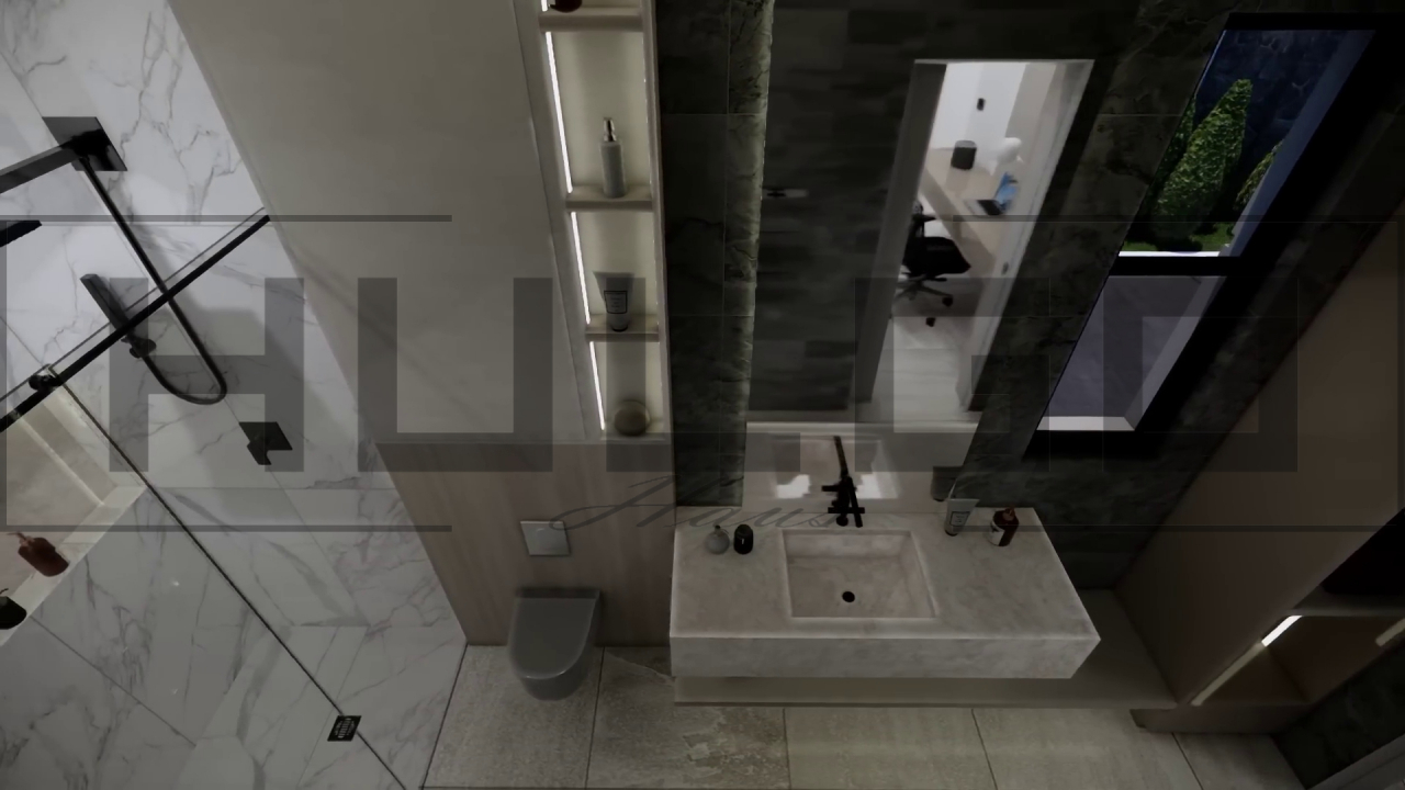 H096 Proiect P+1 22x20m 895mp - HULGO Haus | Proiecte de Case Moderne, Exclusiviste și Funcționale, Design Premium pentru Locuințe de Lux și Eficiență Maximă [43]