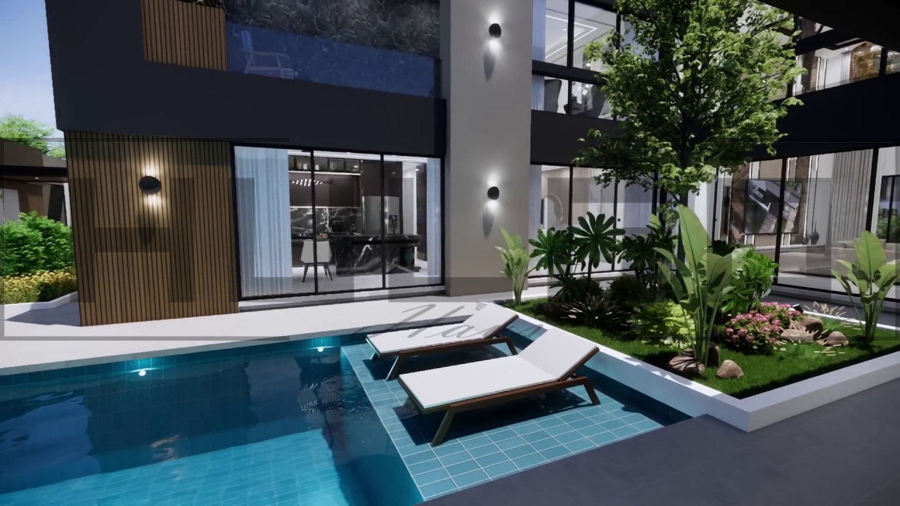 H096 Proiect P+1 22x20m 895mp - HULGO Haus | Proiecte de Case Moderne, Exclusiviste și Funcționale, Design Premium pentru Locuințe de Lux și Eficiență Maximă [17]