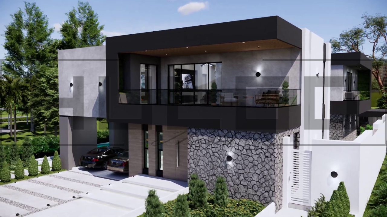 H099 Proiect P+1 17x24m 660mp - HULGO Haus | Proiecte de Case Moderne, Exclusiviste și Funcționale, Design Premium pentru Locuințe de Lux și Eficiență Maximă [5]