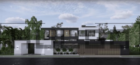 Proiecte Case P + 1 Etaj - H002 Proiect P+1 21x11 375mp - HULGO Haus | Proiecte de Case Moderne, Exclusiviste și Funcționale, Design Premium pentru Locuințe de Lux și Eficiență Maximă