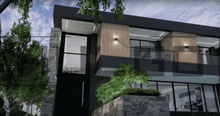 H002 Proiect P+1 21x11 375mp - HULGO Haus | Proiecte de Case Moderne, Exclusiviste și Funcționale, Design Premium pentru Locuințe de Lux și Eficiență Maximă [1]