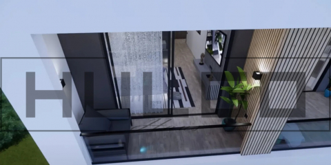 H006 Proiect P+1 17x20 560 mp - HULGO Haus | Proiecte de Case Moderne, Exclusiviste și Funcționale, Design Premium pentru Locuințe de Lux și Eficiență Maximă [18]