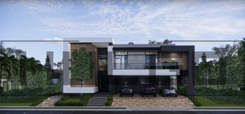 Proiecte Case P + 1 Etaj - H006 Proiect P+1 17x20 560 mp - HULGO Haus | Proiecte de Case Moderne, Exclusiviste și Funcționale, Design Premium pentru Locuințe de Lux și Eficiență Maximă