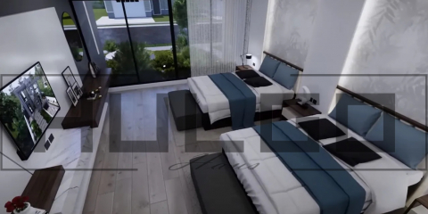 H011 Proiect P+1 18x22 620mp - HULGO Haus | Proiecte de Case Moderne, Exclusiviste și Funcționale, Design Premium pentru Locuințe de Lux și Eficiență Maximă [18]