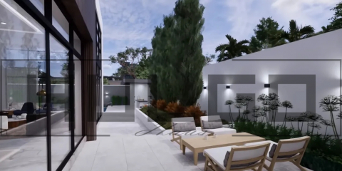 H011 Proiect P+1 18x22 620mp - HULGO Haus | Proiecte de Case Moderne, Exclusiviste și Funcționale, Design Premium pentru Locuințe de Lux și Eficiență Maximă [6]