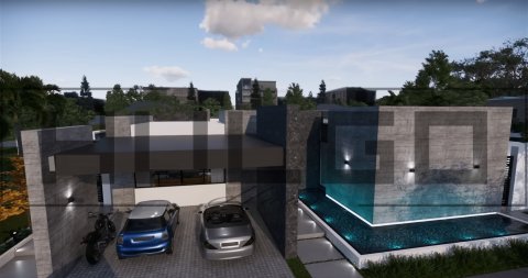 H012 Proiect Parter 17x25 345mp - HULGO Haus | Proiecte de Case Moderne, Exclusiviste și Funcționale, Design Premium pentru Locuințe de Lux și Eficiență Maximă [1]