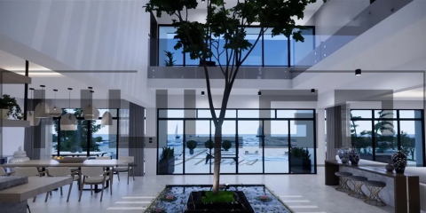 H014 Proiect P+1 20X12 385mp - HULGO Haus | Proiecte de Case Moderne, Exclusiviste și Funcționale, Design Premium pentru Locuințe de Lux și Eficiență Maximă [8]