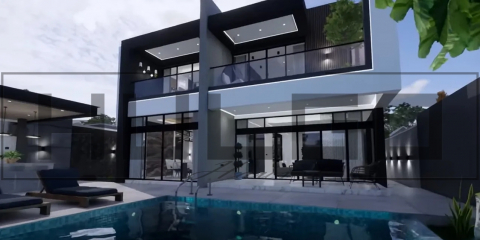 H015 Proiect P+1 13X20 460mp - HULGO Haus | Proiecte de Case Moderne, Exclusiviste și Funcționale, Design Premium pentru Locuințe de Lux și Eficiență Maximă [4]