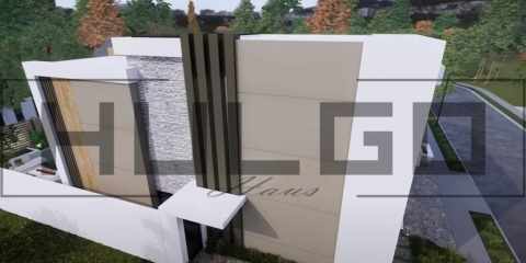 H016 Proiect P+1 15X16 420mp - HULGO Haus | Proiecte de Case Moderne, Exclusiviste și Funcționale, Design Premium pentru Locuințe de Lux și Eficiență Maximă [3]