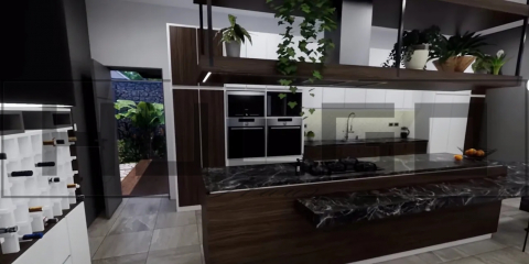 H017 Proiect  Parter 13X20 230mp - HULGO Haus | Proiecte de Case Moderne, Exclusiviste și Funcționale, Design Premium pentru Locuințe de Lux și Eficiență Maximă [11]