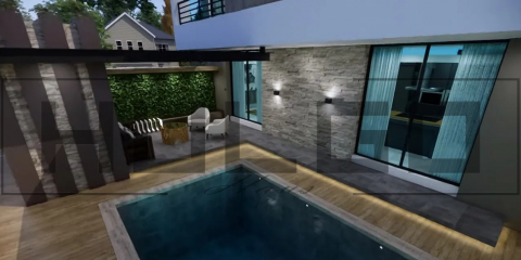 H018 Proiect P+1 12X20 345mp - HULGO Haus | Proiecte de Case Moderne, Exclusiviste și Funcționale, Design Premium pentru Locuințe de Lux și Eficiență Maximă [7]