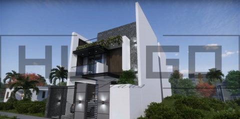 H019 Proiect P+2 7x16 245mp - HULGO Haus | Proiecte de Case Moderne, Exclusiviste și Funcționale, Design Premium pentru Locuințe de Lux și Eficiență Maximă [2]