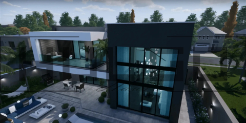 H020 Proiect P+1 15X18 430mp - HULGO Haus | Proiecte de Case Moderne, Exclusiviste și Funcționale, Design Premium pentru Locuințe de Lux și Eficiență Maximă [2]