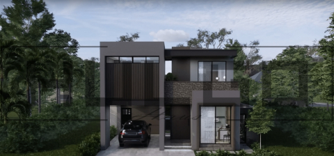 Proiecte Case P + 1 Etaj - H022 Proiect P+1 9X14 255mp - HULGO Haus | Proiecte de Case Moderne, Exclusiviste și Funcționale, Design Premium pentru Locuințe de Lux și Eficiență Maximă