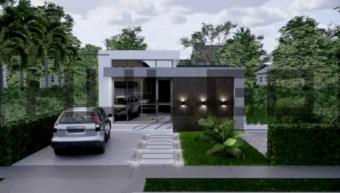 Proiecte Case Parter - H023 Proiect Parter 8x10 80mp - HULGO Haus | Proiecte de Case Moderne, Exclusiviste și Funcționale, Design Premium pentru Locuințe de Lux și Eficiență Maximă