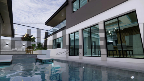 H026 Proiect P1 14x17 425mp - HULGO Haus | Proiecte de Case Moderne, Exclusiviste și Funcționale, Design Premium pentru Locuințe de Lux și Eficiență Maximă [6]