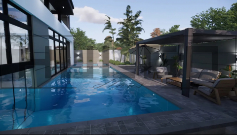 H032 Proiect P+1 18x18 465mp - HULGO Haus | Proiecte de Case Moderne, Exclusiviste și Funcționale, Design Premium pentru Locuințe de Lux și Eficiență Maximă [6]