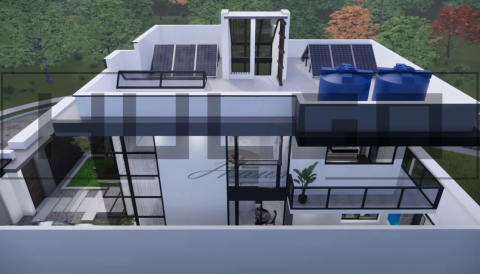 H034 Proiect P+2 10X14 350mp - HULGO Haus | Proiecte de Case Moderne, Exclusiviste și Funcționale, Design Premium pentru Locuințe de Lux și Eficiență Maximă [5]