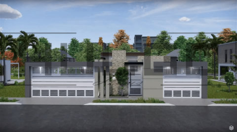 H036 Proiect Parter 9x20 163mp - HULGO Haus | Proiecte de Case Moderne, Exclusiviste și Funcționale, Design Premium pentru Locuințe de Lux și Eficiență Maximă [4]