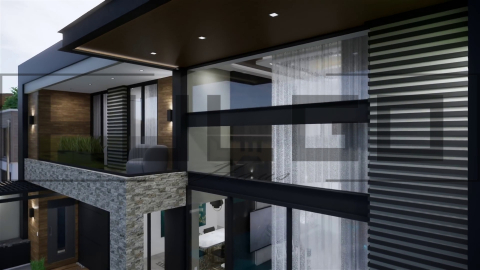 H037 Proiect P+1 13X16 390mp - HULGO Haus | Proiecte de Case Moderne, Exclusiviste și Funcționale, Design Premium pentru Locuințe de Lux și Eficiență Maximă [1]