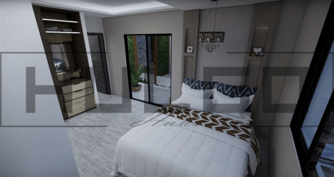 H039 Proiect P+1 10,5x13 205mp - HULGO Haus | Proiecte de Case Moderne, Exclusiviste și Funcționale, Design Premium pentru Locuințe de Lux și Eficiență Maximă [18]