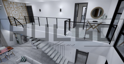 H039 Proiect P+1 10,5x13 205mp - HULGO Haus | Proiecte de Case Moderne, Exclusiviste și Funcționale, Design Premium pentru Locuințe de Lux și Eficiență Maximă [9]