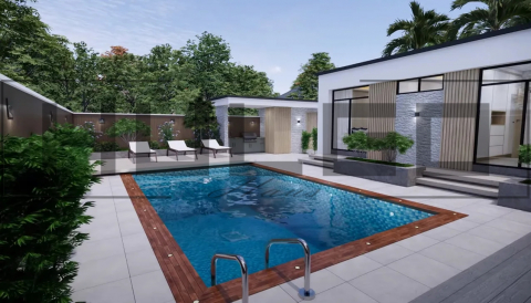 H040 Proiect Parter 12x24 215mp - HULGO Haus | Proiecte de Case Moderne, Exclusiviste și Funcționale, Design Premium pentru Locuințe de Lux și Eficiență Maximă [1]