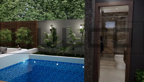 H044 Proiect P+1 7X16 210mp - HULGO Haus | Proiecte de Case Moderne, Exclusiviste și Funcționale, Design Premium pentru Locuințe de Lux și Eficiență Maximă [6]