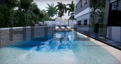 H049 Proiect P+1 16x12 315mp - HULGO Haus | Proiecte de Case Moderne, Exclusiviste și Funcționale, Design Premium pentru Locuințe de Lux și Eficiență Maximă [4]