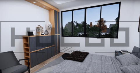 H049 Proiect P+1 16x12 315mp - HULGO Haus | Proiecte de Case Moderne, Exclusiviste și Funcționale, Design Premium pentru Locuințe de Lux și Eficiență Maximă [14]