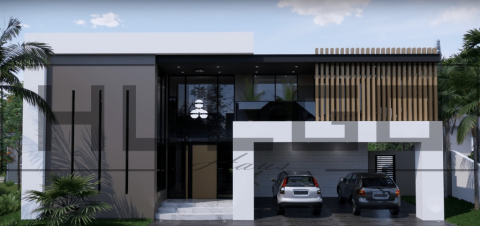 Proiecte Case P + 1 Etaj - H049 Proiect P+1 16x12 315mp - HULGO Haus | Proiecte de Case Moderne, Exclusiviste și Funcționale, Design Premium pentru Locuințe de Lux și Eficiență Maximă