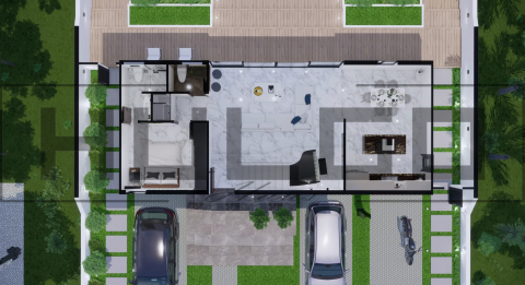 H050 Proiect P+1 15X8 182mp - HULGO Haus | Proiecte de Case Moderne, Exclusiviste și Funcționale, Design Premium pentru Locuințe de Lux și Eficiență Maximă [2]