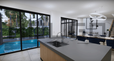 H051 Proiect P+1 10X20 295mp - HULGO Haus | Proiecte de Case Moderne, Exclusiviste și Funcționale, Design Premium pentru Locuințe de Lux și Eficiență Maximă [5]