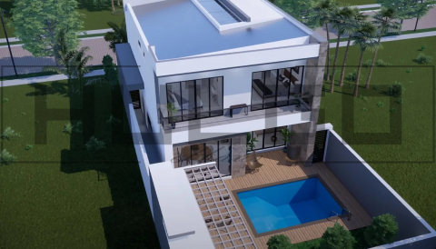 H052 Proiect P+1 8x14m 210mp - HULGO Haus | Proiecte de Case Moderne, Exclusiviste și Funcționale, Design Premium pentru Locuințe de Lux și Eficiență Maximă [4]