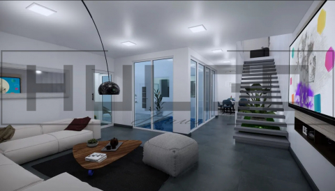 H054 Proiect P+1 9x18m 225mp - HULGO Haus | Proiecte de Case Moderne, Exclusiviste și Funcționale, Design Premium pentru Locuințe de Lux și Eficiență Maximă [4]