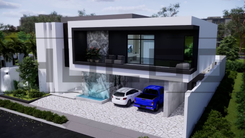 H056 Proiect P+1 22x17m 665mp - HULGO Haus | Proiecte de Case Moderne, Exclusiviste și Funcționale, Design Premium pentru Locuințe de Lux și Eficiență Maximă [5]