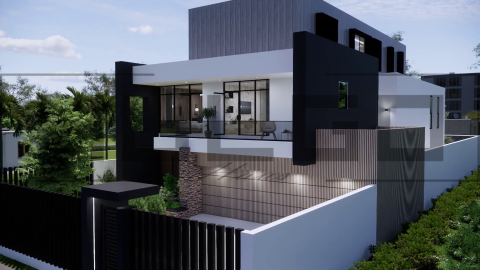 H057 Proiect P+2 13x29m 565mp - HULGO Haus | Proiecte de Case Moderne, Exclusiviste și Funcționale, Design Premium pentru Locuințe de Lux și Eficiență Maximă [5]