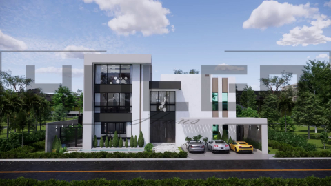 Proiecte Case P + 2 Etaje - H058 Proiect P+2 19x35m 1065mp - HULGO Haus | Proiecte de Case Moderne, Exclusiviste și Funcționale, Design Premium pentru Locuințe de Lux și Eficiență Maximă