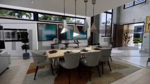 H059 Proiect P+1 12x21m 485mp - HULGO Haus | Proiecte de Case Moderne, Exclusiviste și Funcționale, Design Premium pentru Locuințe de Lux și Eficiență Maximă [9]