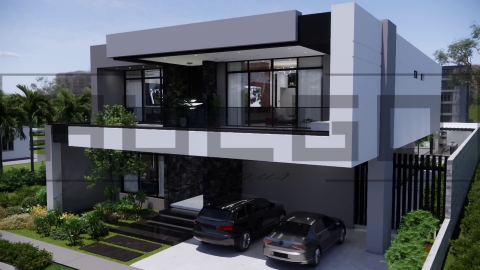 H060 Proiect P+1 16x23m 665mp - HULGO Haus | Proiecte de Case Moderne, Exclusiviste și Funcționale, Design Premium pentru Locuințe de Lux și Eficiență Maximă [4]