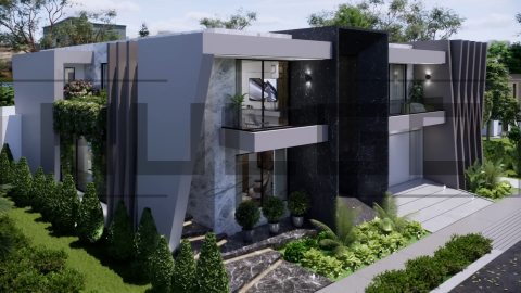 H061 Proiect P+1 21x21m 815mp - HULGO Haus | Proiecte de Case Moderne, Exclusiviste și Funcționale, Design Premium pentru Locuințe de Lux și Eficiență Maximă [5]