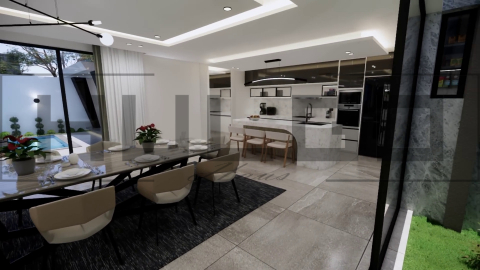 H061 Proiect P+1 21x21m 815mp - HULGO Haus | Proiecte de Case Moderne, Exclusiviste și Funcționale, Design Premium pentru Locuințe de Lux și Eficiență Maximă [9]