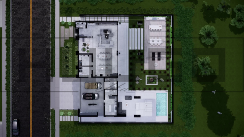 H065 Proiect P+1 26x21m 920mp - HULGO Haus | Proiecte de Case Moderne, Exclusiviste și Funcționale, Design Premium pentru Locuințe de Lux și Eficiență Maximă [2]