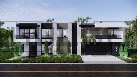 Proiecte Case P + 1 Etaj - H065 Proiect P+1 26x21m 920mp - HULGO Haus | Proiecte de Case Moderne, Exclusiviste și Funcționale, Design Premium pentru Locuințe de Lux și Eficiență Maximă