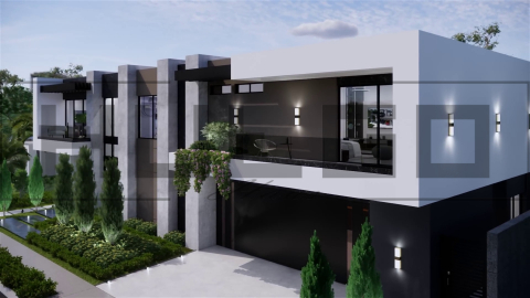 H065 Proiect P+1 26x21m 920mp - HULGO Haus | Proiecte de Case Moderne, Exclusiviste și Funcționale, Design Premium pentru Locuințe de Lux și Eficiență Maximă [1]