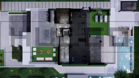 H067 Proiect P+2 16x26m 1095mp - HULGO Haus | Proiecte de Case Moderne, Exclusiviste și Funcționale, Design Premium pentru Locuințe de Lux și Eficiență Maximă [4]