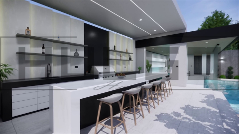 H068 Proiect P+1 28x21m 930mp - HULGO Haus | Proiecte de Case Moderne, Exclusiviste și Funcționale, Design Premium pentru Locuințe de Lux și Eficiență Maximă [6]