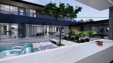 H068 Proiect P+1 28x21m 930mp - HULGO Haus | Proiecte de Case Moderne, Exclusiviste și Funcționale, Design Premium pentru Locuințe de Lux și Eficiență Maximă [8]